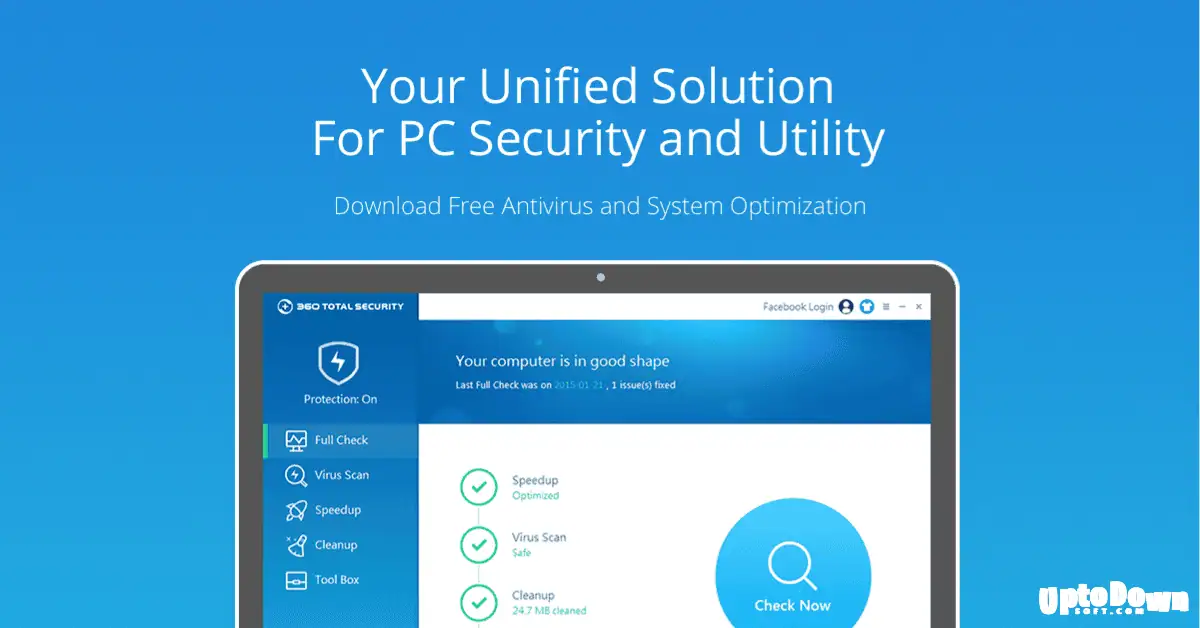 Download 360 Total Security (Versi Terbaru 2026) screenshot 1
