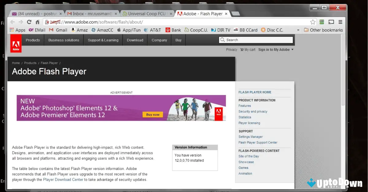 Download Flash Player (Firefox) (Versi Terbaru 2026) screenshot 1