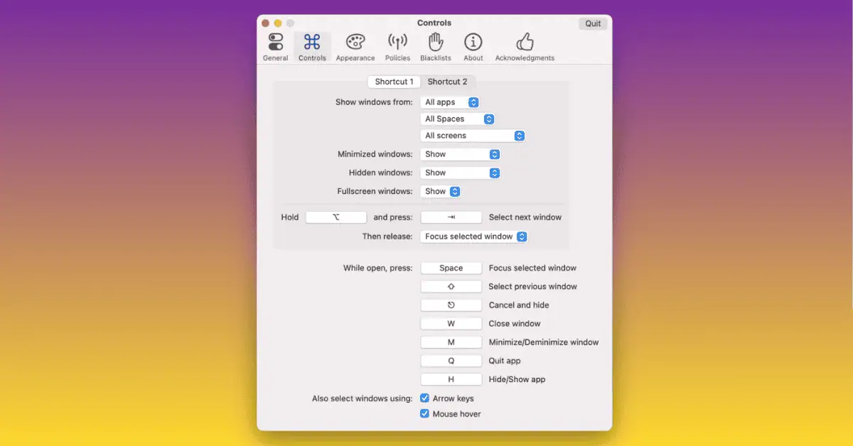 Download AltTab untuk Mac Uptodown 2026 screenshot 1