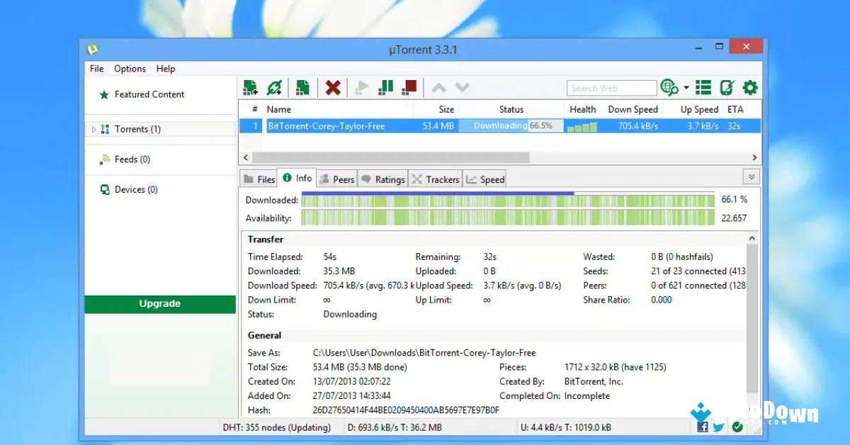 Download BitTorrent (Terbaru 2026) screenshot 1