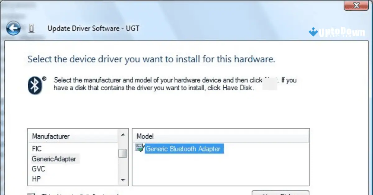 Penginstal Driver Bluetooth (64-bit) Download (Terbaru 2026) screenshot 2