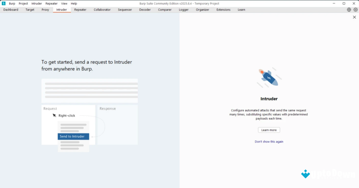 Burp Suite Community Edition untuk Mac Uptodown 2026 screenshot 3