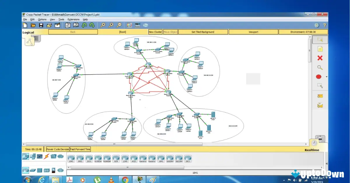 Cisco Packet Tracer Download Uptodown PC 64-bit screenshot 1