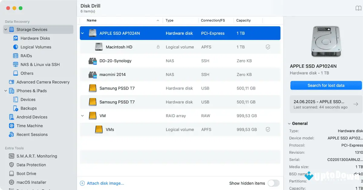 Download Disk Drill untuk Mac Uptodown 2026 screenshot 1