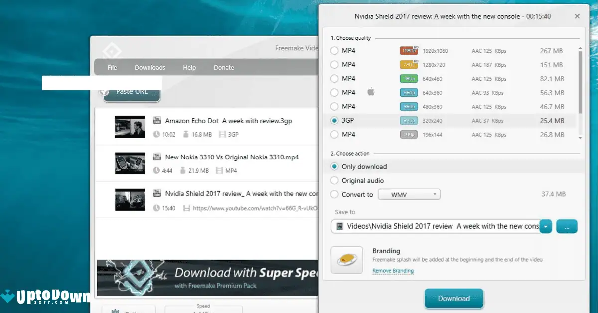 Download Freemake Video Downloader (Terbaru 2026) screenshot 2