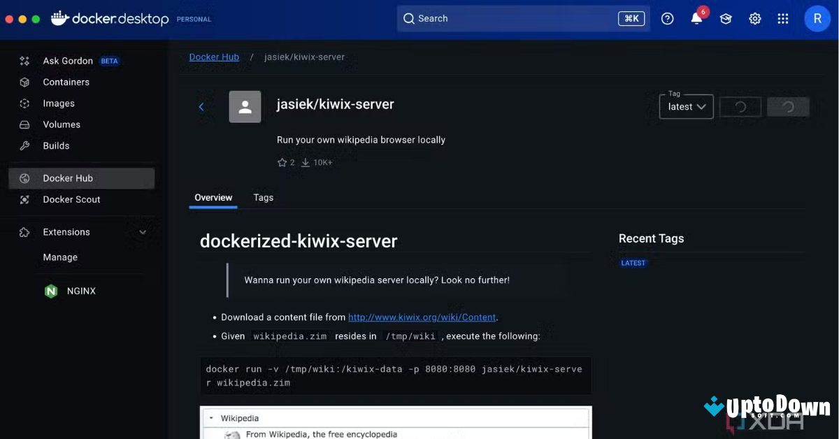 Download Kiwix untuk Mac Uptodown 2026 screenshot 2