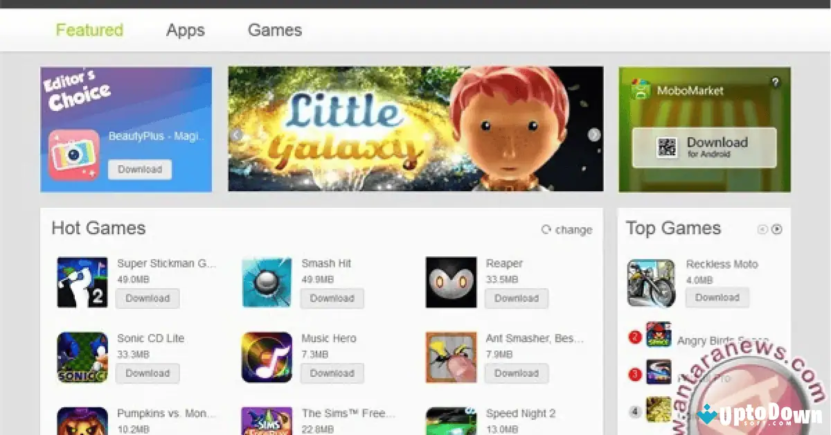 Download MoboMarket untuk PC Uptodown Terbaru 2026 screenshot 2
