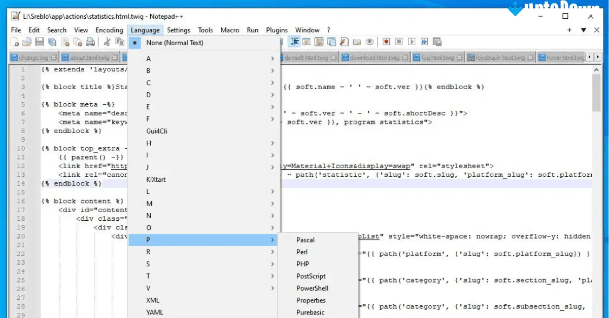 Download Notepad++ (64-bit) (Versi Terbaru 2026) screenshot 1