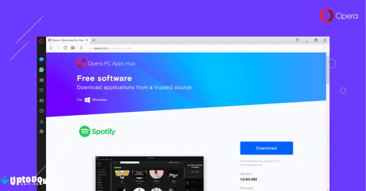 Download Opera (32-bit) (Terbaru 2026) screenshot 1