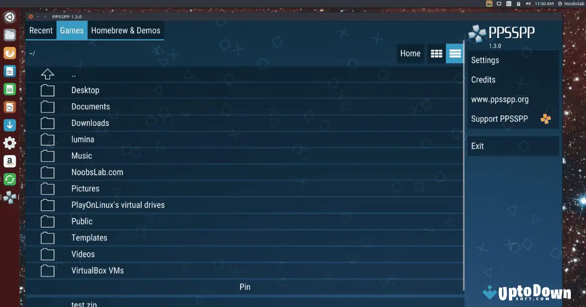 Download PPSSPP (Versi Terbaru 2026) Emulator PlayStation Portable Windows screenshot 1