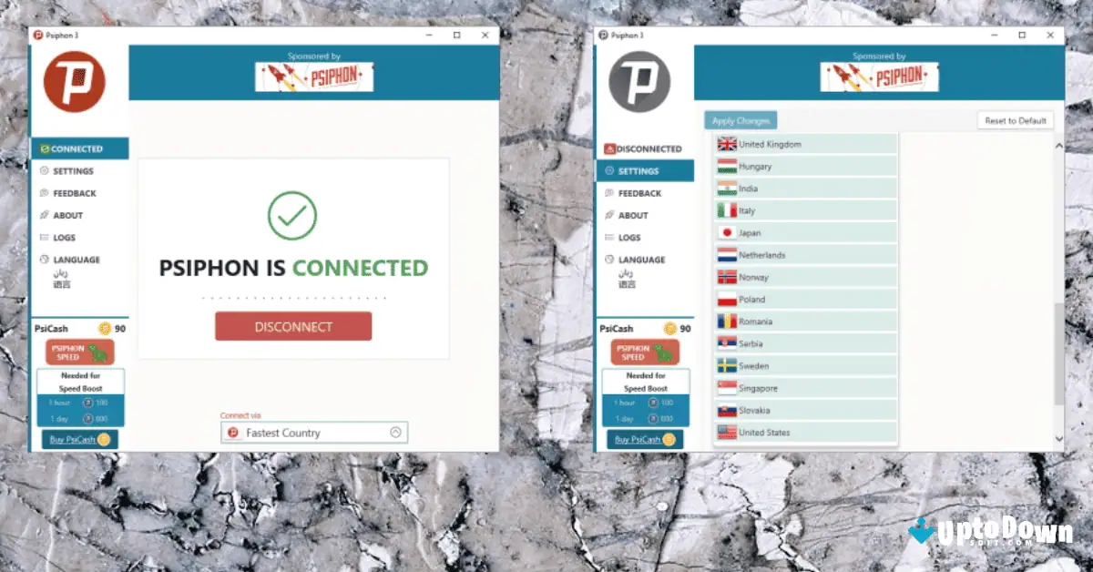 Download Psiphon (Terbaru 2026) untuk Win 11/10 screenshot 2