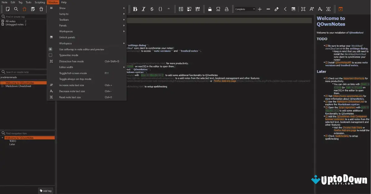 Download QOwnNotes untuk Mac Uptodown 2026 screenshot 3