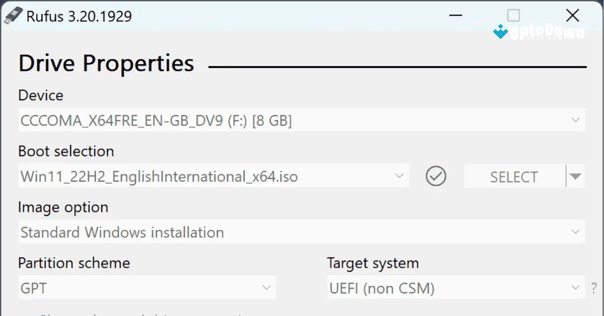 Download Rufus (Versi Terbaru 2026) untuk Win 11/10 screenshot 1