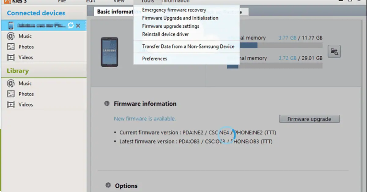 Download Samsung Kies (Versi Terbaru 2026) screenshot 1