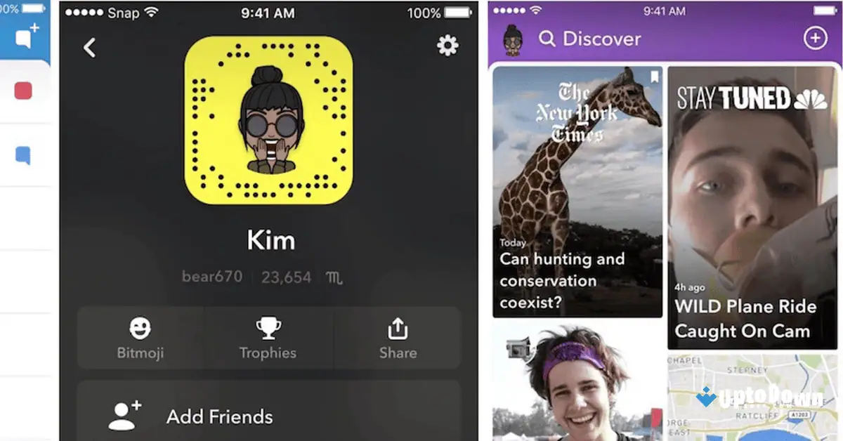 Snapchat Uptodown Download Gratis Versi Terbaru 2026 screenshot 3