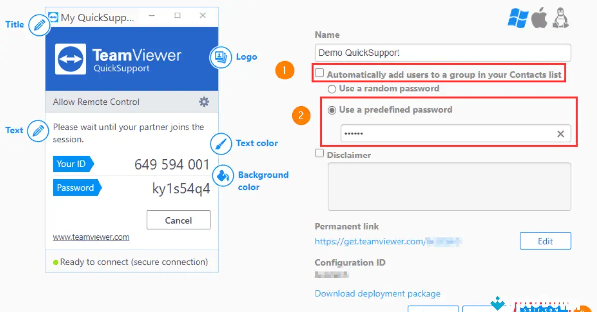 Download TeamViewer QuickSupport (Versi Terbaru 2026) screenshot 3