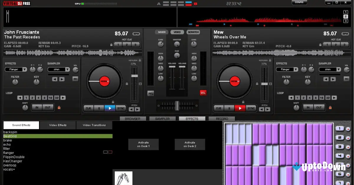 Virtual DJ Windows 7 32 bit Download Uptodown screenshot 1