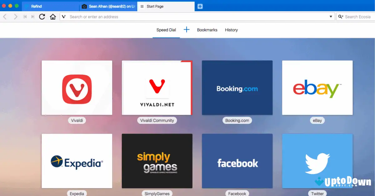 Vivaldi untuk Mac Download Uptodown 2026 screenshot 1