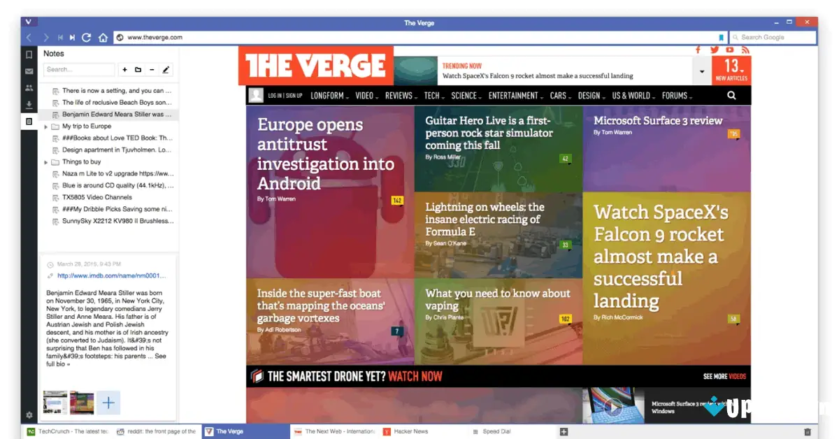 Vivaldi untuk Mac Download Uptodown 2026 screenshot 3