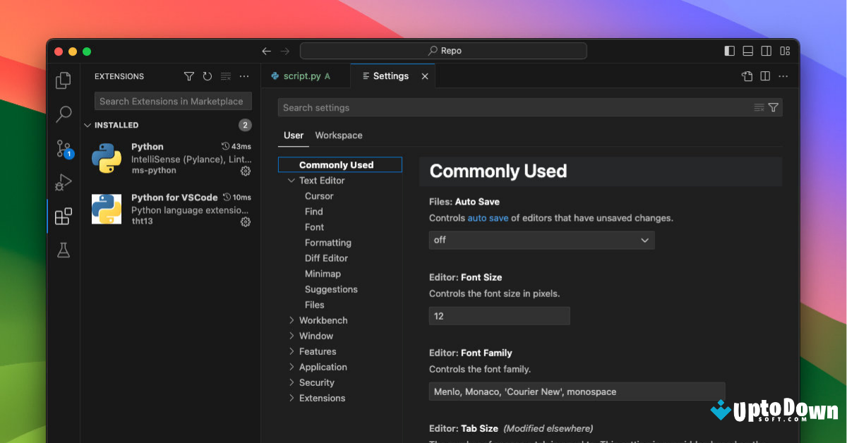 VSCodium untuk Mac Download Uptodown 2026 screenshot 1