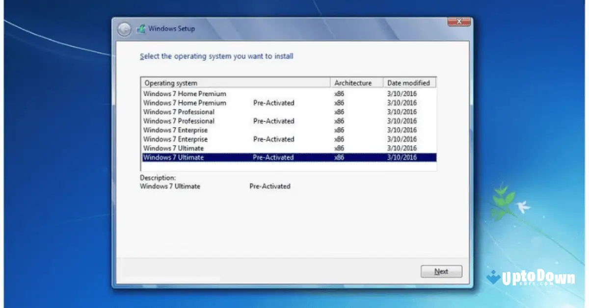 Download ISO Windows 7 All in One di Uptodown screenshot 2