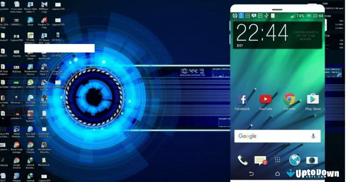 Download Wondershare MirrorGo (Versi Terbaru 2026) screenshot 2